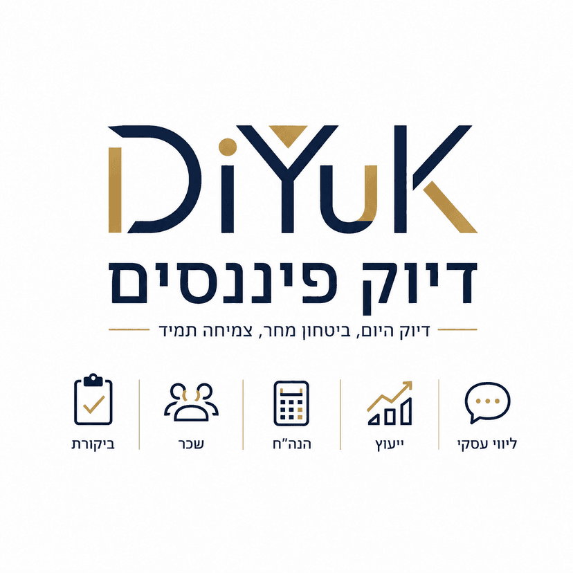 לוגו דיוק פיננסים — משרד רואה חשבון