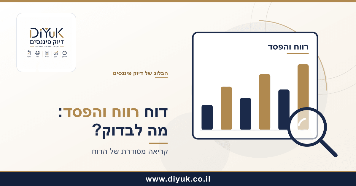מה כדאי לבדוק בדוח רווח והפסד של העסק