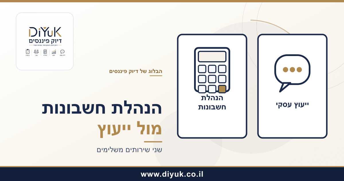 מה ההבדל בין הנהלת חשבונות שוטפת לבין ייעוץ עסקי